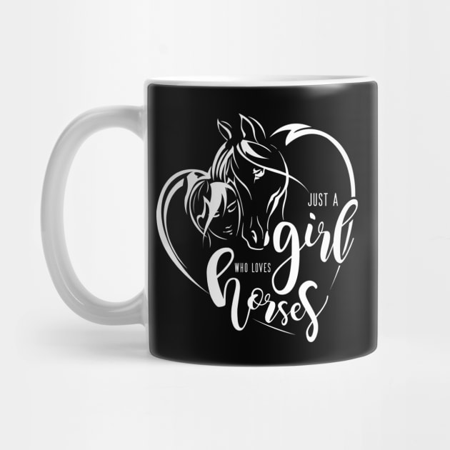 Just a Girl who Loves Horses by Farm n' Fancy by farmnfancy